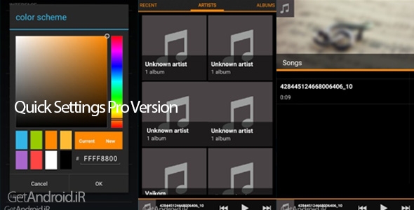 دانلود Music Player Pro v1.0 موزیک پلیر قوی و حرفه ای برای اندروید
