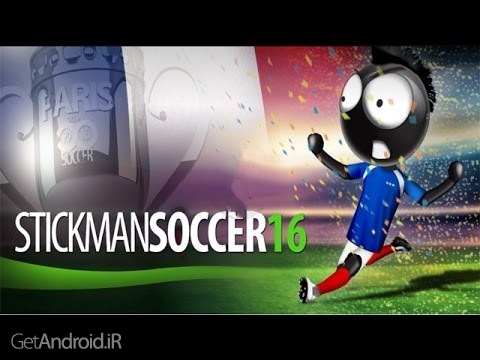 دانلود Stickman Soccer 2016 1.4.2 بازی ورزشی فوتبال آدمک ها 2016 اندروید