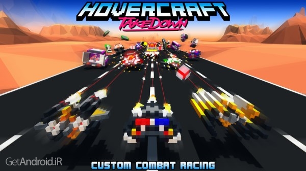 دانلود Hovercraft: Takedown 1.5.1 بازی ماشین جنگی برای اندروید بدون دیتا