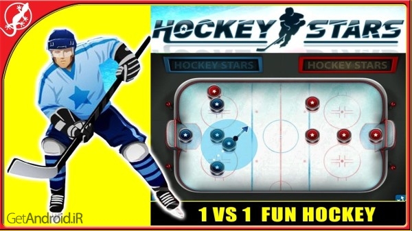 دانلود Hockey Stars 1.5.0 بازی آنلاین ستاره های هاکی اندروید