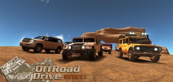 دانلود OffRoad Drive Desert 1.0.3 بازی رانندگی آفرود در کویر اندروید