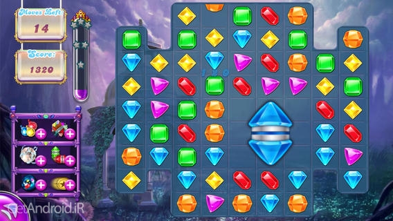 دانلود Jewels Swap 1.4 بازی حذف جواهرات همرنگ اندروید