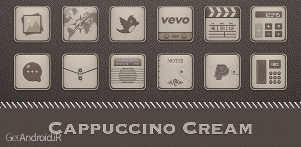 دانلود Cappuccino Cream v2.5 تم جدید کاپوچینو کریم اندروید