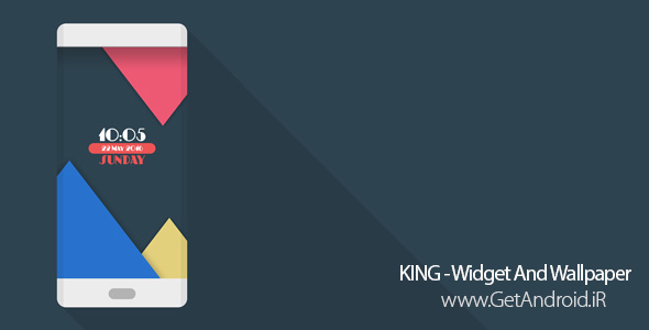 دانلود KING - Widget And Wallpaper v1.8 والپیپر و ویجت جدید برای اندروید