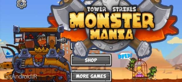 دانلود Monster Mania TD Tanks 1.0.2 بازی عشق هیولا اندروید