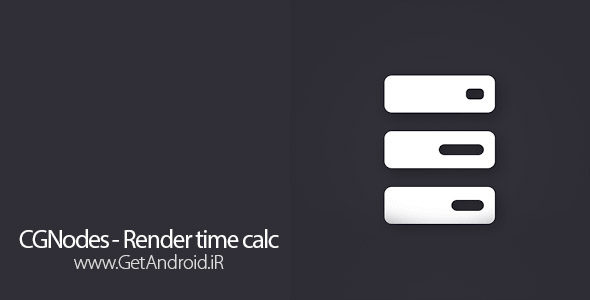 دانلود CGNodes - Render time calc v1.2.0 برنامه تخمین زمان رندر فایل های تصویری اندروید