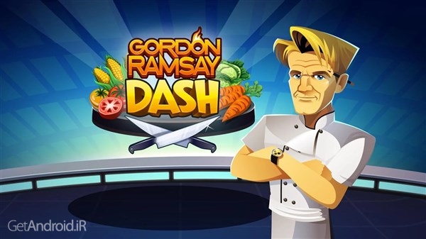 دانلود GORDON RAMSAY DASH 1.11.8 بازی کژوال جدید اندروید