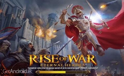 دانلود Rise of War : Eternal Heroes 1.1.32 بازی استراتژیک قهرمانان ابدی اندروید