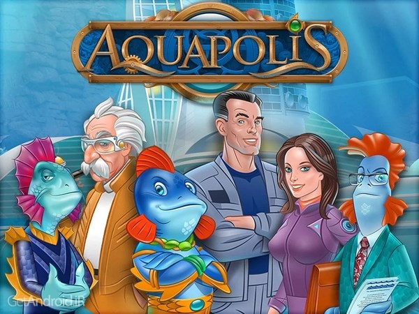 دانلود Aquapolis. Free city building 1.36.10 بازی شهرسازی زیر آب اندروید