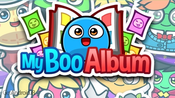 دانلود My Boo Album - Sticker Book 1.6.3 بازی کودکانه آلبوم بو اندروید