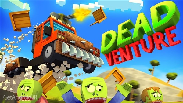 دانلود Dead Venture 1.2 بازی نابود کردن زامبی ها با تفنگ و ماشین اندروید