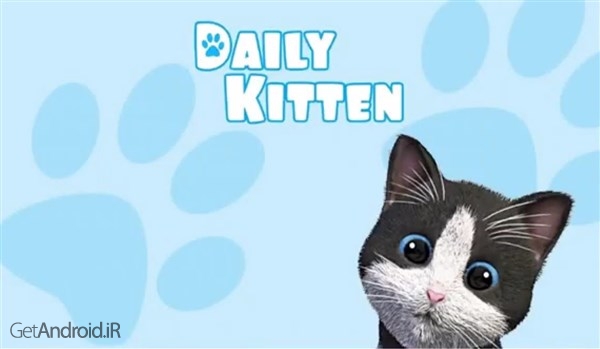 دانلود Daily Kitten : virtual cat pet 2.9.1 بازی نگهداری از گربه خانگی اندروید