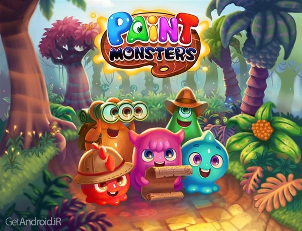 دانلود Paint Monsters 1.32.101 بازی هیولاهای همرنگ اندروید