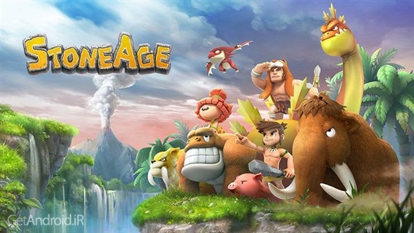 دانلود Stone Age Begins 1.80.21.30 بازی آغاز عصر سنگ برای اندروید