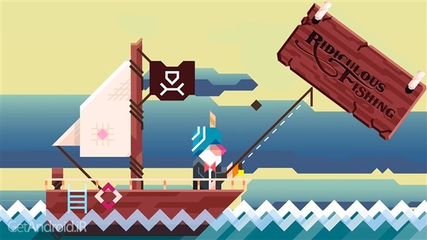 دانلود Ridiculous Fishing 1.2.2.4 b1422063103 بازی ماهیگیری خنده دار اندروید