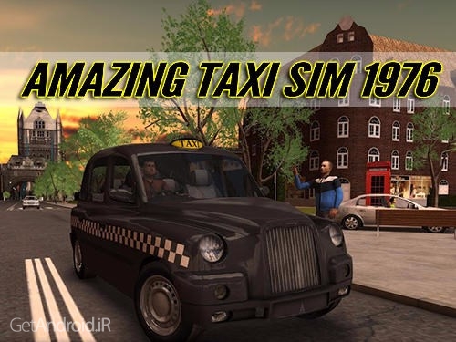 دانلود Amazing Taxi Sim 1976 Pro v0.4 بازی شبیه سازی تاکسی 1976 اندروید