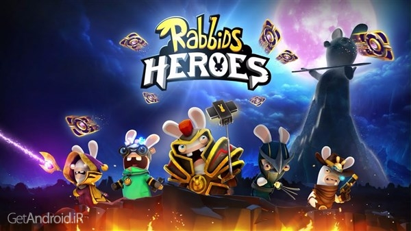 دانلود Rabbids Heroes 1.1.0 بازی خرگوش های دیوانه قهرمان اندروید