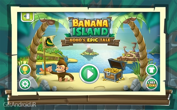 دانلود Banana Island–Bobo's Epic Tale 1.9 بازی جزیره موز اندروید