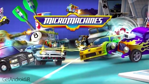 دانلود Micro Machines 1.0.4.0002 بازی ماشین های کوچک اندروید
