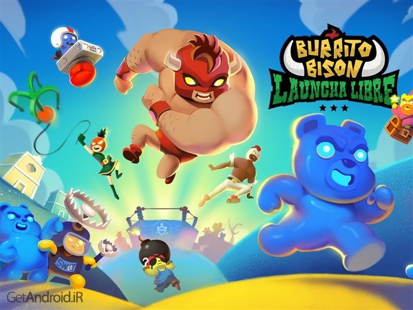 دانلود Burrito Bison: Launcha Libre 2.30 بازی آرکید بوریتوی گاومیش اندروید