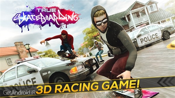 دانلود True Skateboarding Ride 2.11.2 بازی اسکیت بورد واقعی برای اندروید