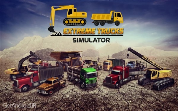 دانلود Extreme Trucks Simulator 1.3.1 بازی ساخت و ساز با کامیون اندروید
