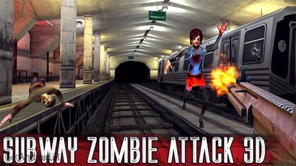 دانلود Subway Zombie Attack 3D 1.2 بازی بازی تیراندازی به زامبی ها در مترو اندروید