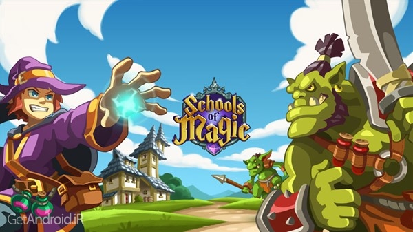 دانلود Schools of Magic 3.16 بازی مدرسه جادویی اندروید