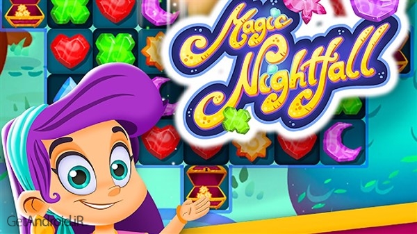 دانلود Magic Nightfall 1.1.0 بازی پازلی جواهرات جادویی اندروید