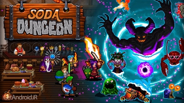 دانلود Soda Dungeon 1.2.31 بازی ماجراجویی سیاه چال سودا اندروید