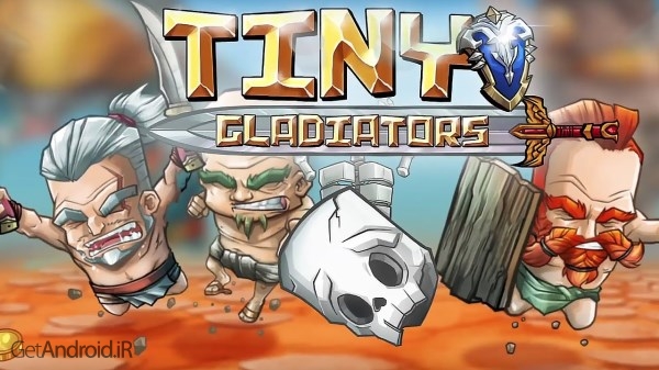 Tiny Gladiators 1.4.0 بازی گلادیاتورهای کوچک برای اندروید