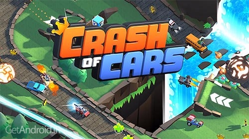 دانلود کرش آف کارز Crash of Cars 1.1.51 بازی تصادف ماشین ها اندروید