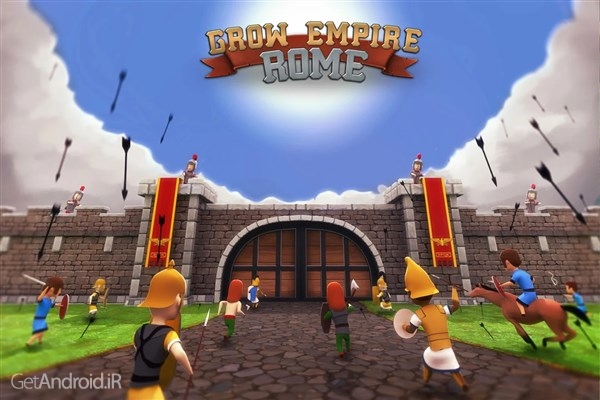 دانلود Grow Empire: Rome 1.2.1 بازی استراتژیک رشد امپراطوری روم اندروید