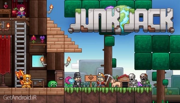 دانلود Junk Jack 3.2.1 بازی ماجراجویی جک اندروید