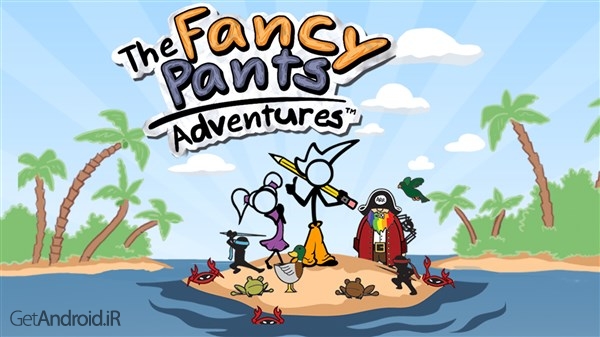 دانلود Fancy Pants Adventures 1.0.10 بازی ماجراهای شلوار فانتزی اندروید