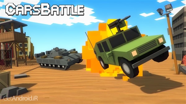دانلود CarsBattle 1.54 بازی اکشن نبرد ماشین ها اندروید