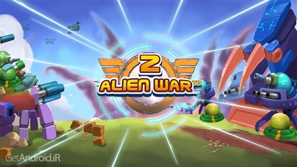 دانلود Tower Defense: Alien War TD 2 v1.1.2 بازی جنگ بیگانگان 2 اندروید