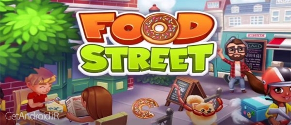 دانلود Food Street - Restaurant Game 0.27.2 بازی شبیه سازی خیابان غذا اندروید
