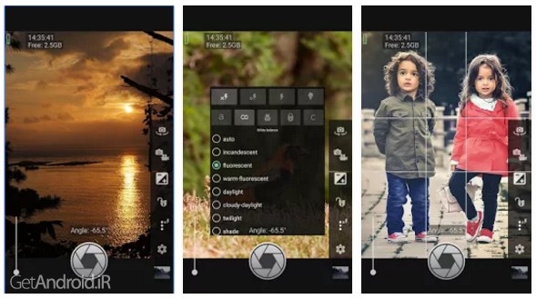 دانلود Fast Camera - HD Camera Professional v1.8 سریعترین دوربین موبایل اندروید