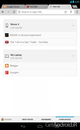 دانلود برنامه Google Chrome اندروید