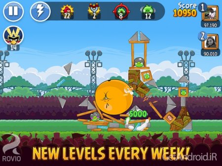 دانلود برنامه Angry Birds Friends اندروید