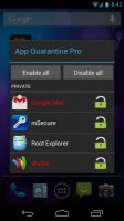 دانلود App Quarantine Pro ROOT/FREEZE 3.0 قرنطینه کردن برنامه های اندروید