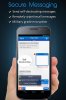 دانلود Private Text Messaging, Calls 2.5.5 - اپلیکیشن فوق العاده امن برقراری تماس و ارسال پیام رایگان برای اندروید