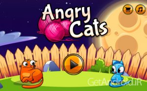 دانلود Angry Cats 1.0.11 - بازی گربه‌های عصبانی برای اندروید