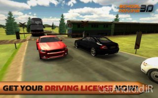 دانلود School Driving 3D v2.0 - بازی تمرین رانندگی برای اندروید + نسخه مود