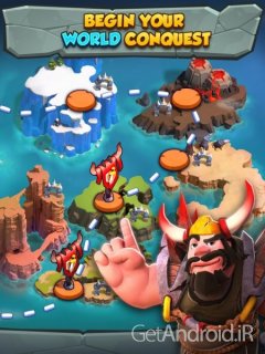 دانلود Island Raiders: War of Legends 1.2.3 بازی استراتژیک مهاجمان جزیره اندروید