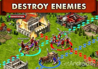 دانلود بازی Game of War Fire Age اندروید