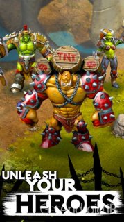 دانلود Heroes of War: Orcs vs Knights 1.3.6 – بازی استراتژیک قهرمانان جنگ اندروید