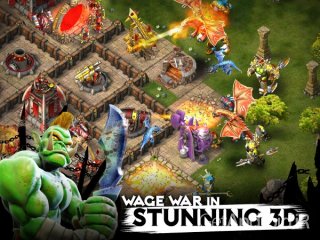 دانلود Heroes of War: Orcs vs Knights 1.3.6 – بازی استراتژیک قهرمانان جنگ اندروید