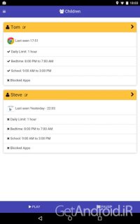 دانلود Screen Time Remote Control v2.5.2 برنامه کنترل فرزندان از راه دور اندروید